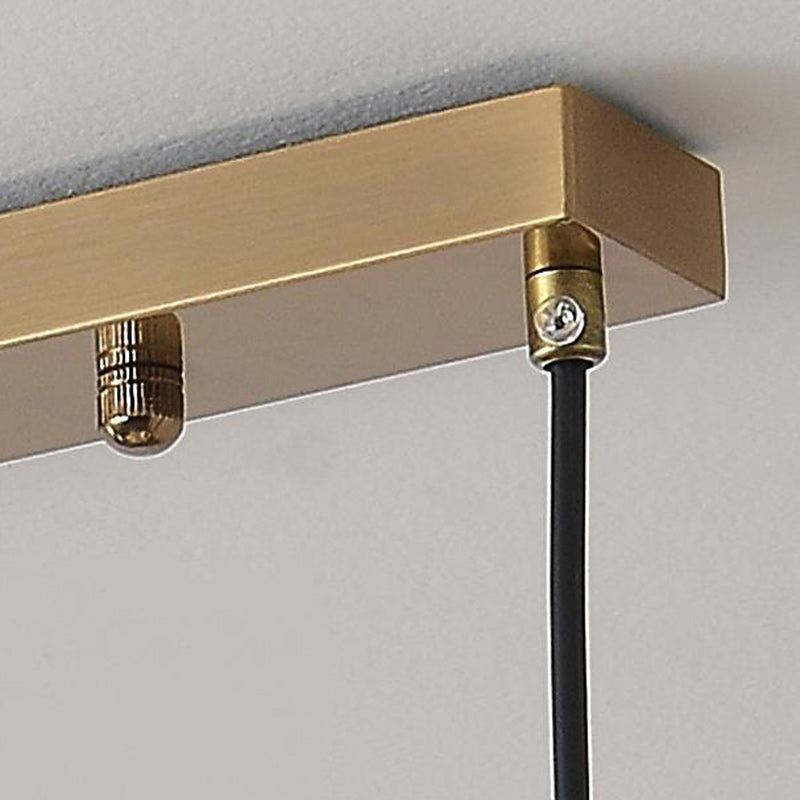 Traditionelle französische Holz-Eisen-Stoff-Kuppel-Blumenmuster 1/3 Licht Pendelleuchte für Esszimmer 
