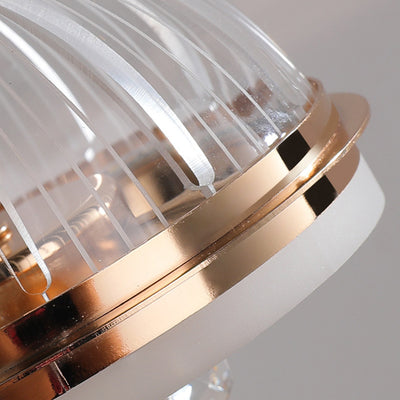 Modern Luxury Iron Acrylic Jellyfish Dome Liftable LED Chandeliers For Bedside