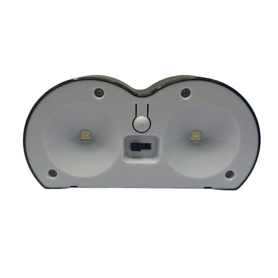 Lámpara de Aplique de Pared LED Redonda de ABS PS Solar Impermeable de Simplicidad Moderna para Patio Exterior 