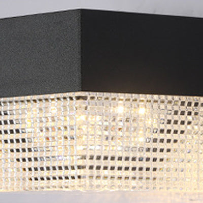 Modern Simplicity Solar Waterproof ABS Cylinder Square LED Wall Sconce Lamp For Outdoor Patio