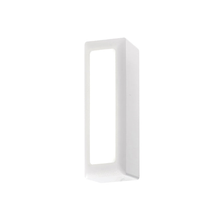 Modern Minimalist Waterproof PC PS Rectangular Recessed LED Wall Sconce Lamp For Outdoor Patio