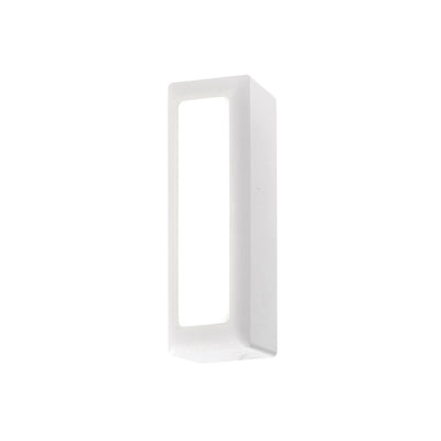 Modern Minimalist Waterproof PC PS Rectangular Recessed LED Wall Sconce Lamp For Outdoor Patio