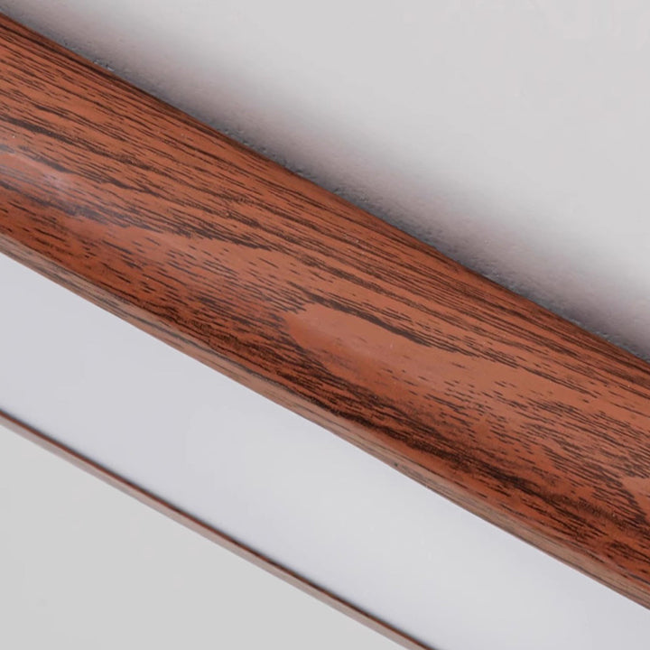 Zeitgenössische Retro Eisen Acryl Streifen Oval LED Deckenleuchte Für Flur 