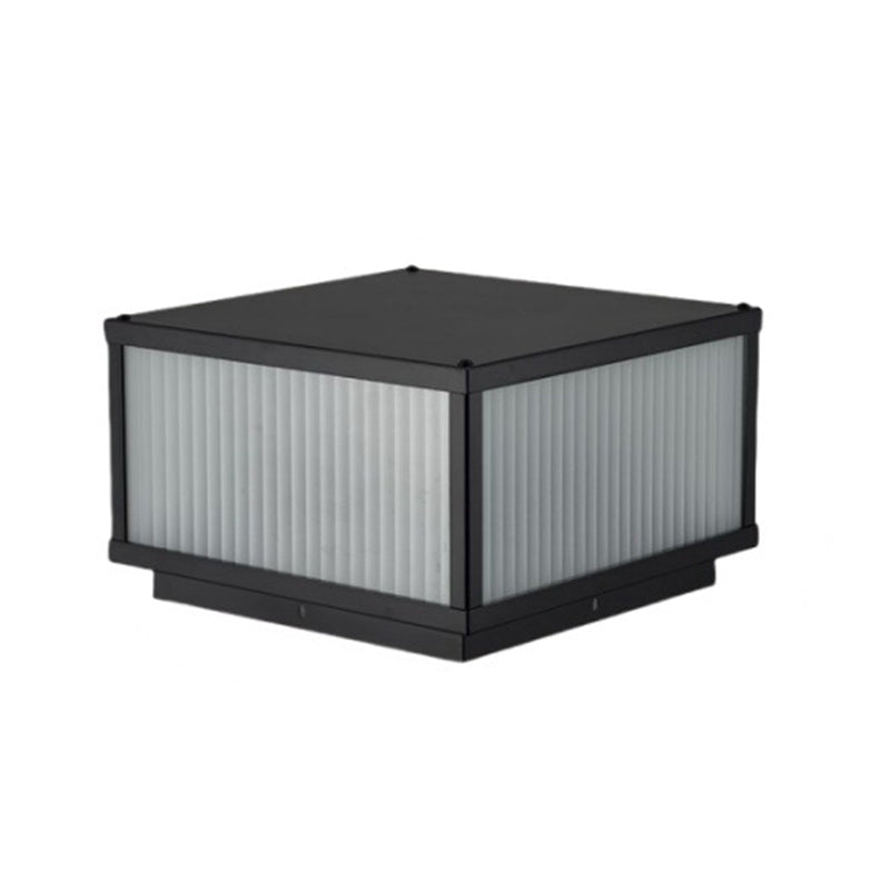 Éclairage paysager LED en verre en alliage d&