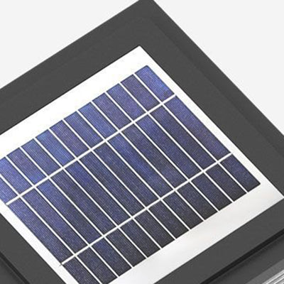 إضاءة المناظر الطبيعية LED من الألمنيوم والزجاج المقاوم للماء بتصميم عصري بسيط بخطوط مربعة للطاقة الشمسية للحديقة الخارجية 