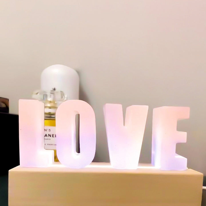 Lampe de table LED rectangulaire ovale ronde en bois massif rechargeable créative contemporaine veilleuse pour chambre 