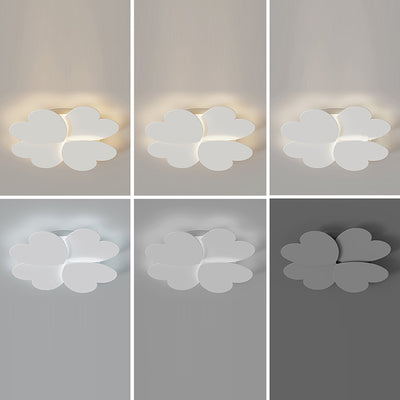 Moderne Einfachheit Liebe Herz Form Acryl Eisen LED Unterputz Deckenleuchte Für Schlafzimmer 