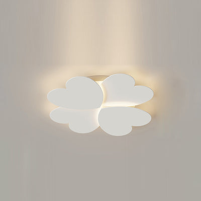 Moderne Einfachheit Liebe Herz Form Acryl Eisen LED Unterputz Deckenleuchte Für Schlafzimmer 
