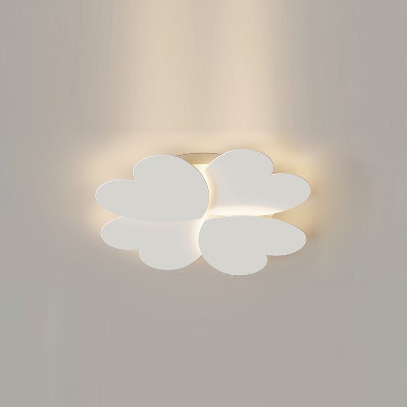 Moderne Einfachheit Liebe Herz Form Acryl Eisen LED Unterputz Deckenleuchte Für Schlafzimmer 
