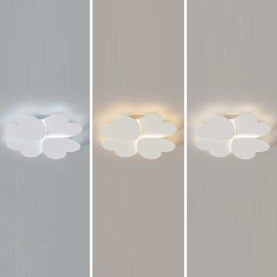 Moderne Einfachheit Liebe Herz Form Acryl Eisen LED Unterputz Deckenleuchte Für Schlafzimmer 