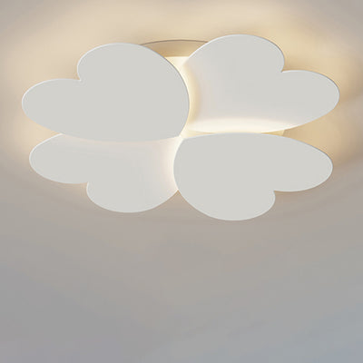 Moderne Einfachheit Liebe Herz Form Acryl Eisen LED Unterputz Deckenleuchte Für Schlafzimmer 