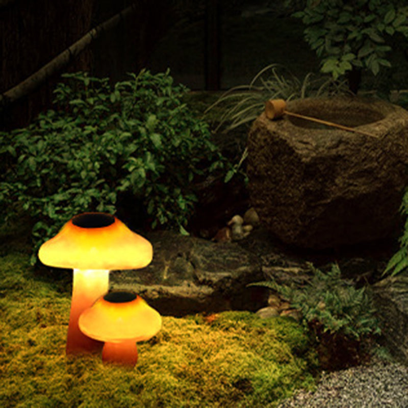 Éclairage paysager à LED en forme de champignon résistant à l&