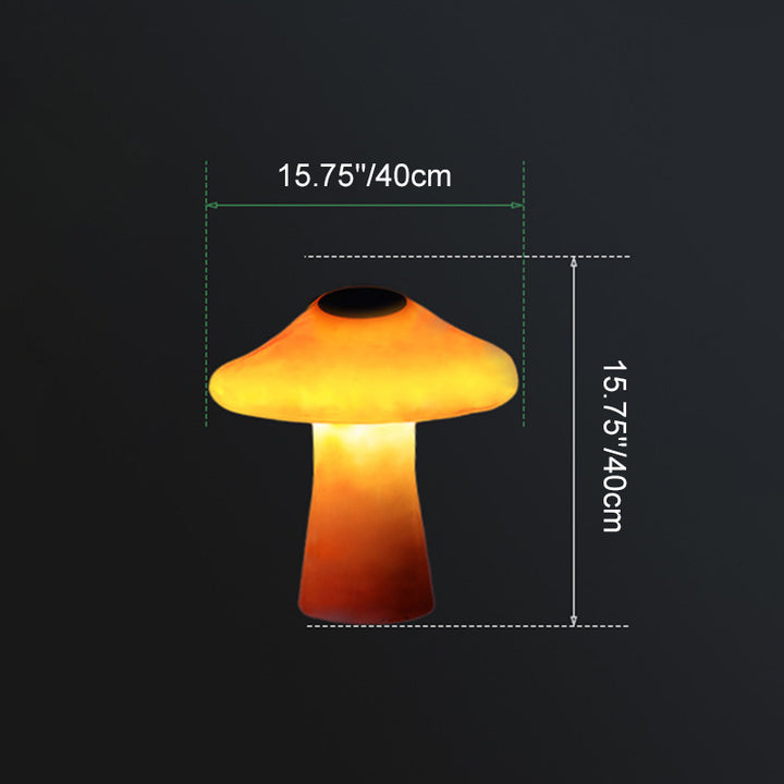 Éclairage paysager à LED en forme de champignon résistant à l&