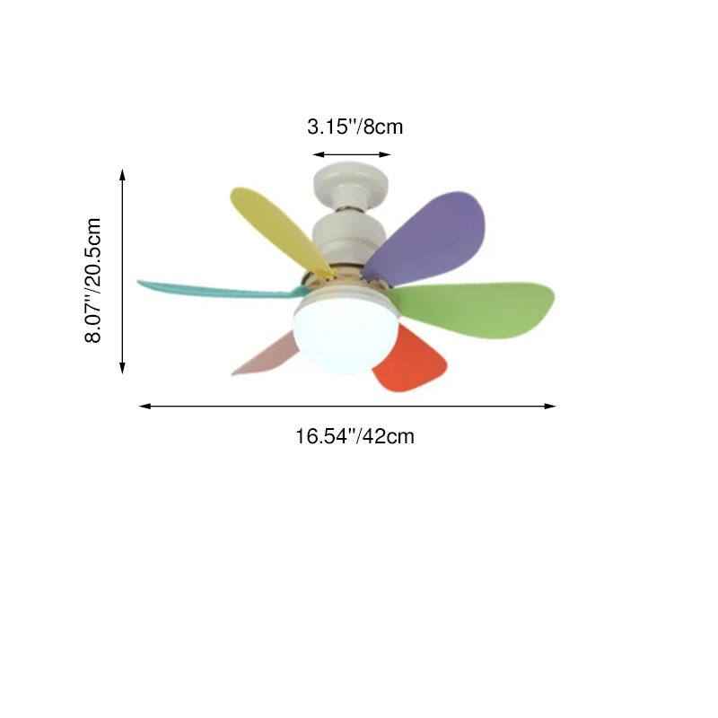 現代的なクリエイティブPC ABSナイロンアクリルフラワーLEDセミフラッシュマウントシーリングファンライトリビングルーム用 