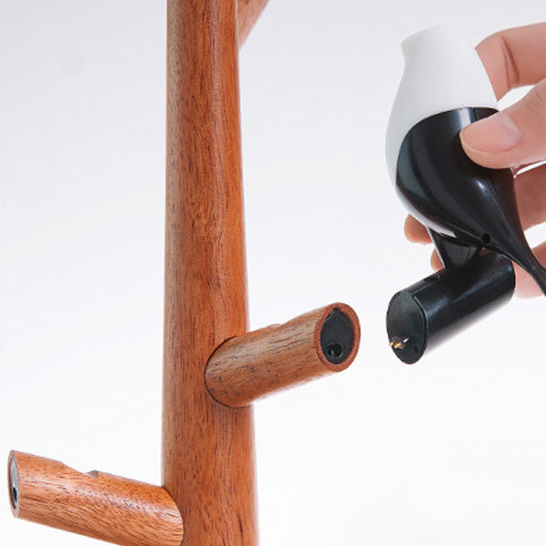 Zeitgenössische kreative PC ABS Holz Silikon Elsterzweig LED-Bewegungssensor Nachtlicht Tischlampe für Schlafzimmer 