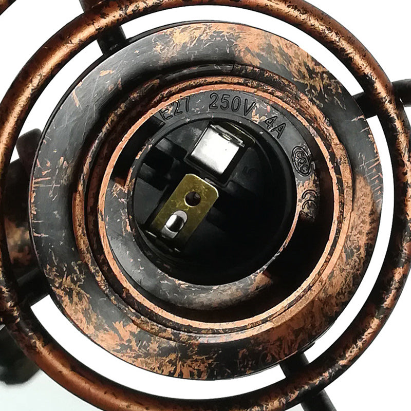 Zeitgenössische industrielle Eisen europäische Retro-Wasserrohr 1-Licht Wandleuchte 