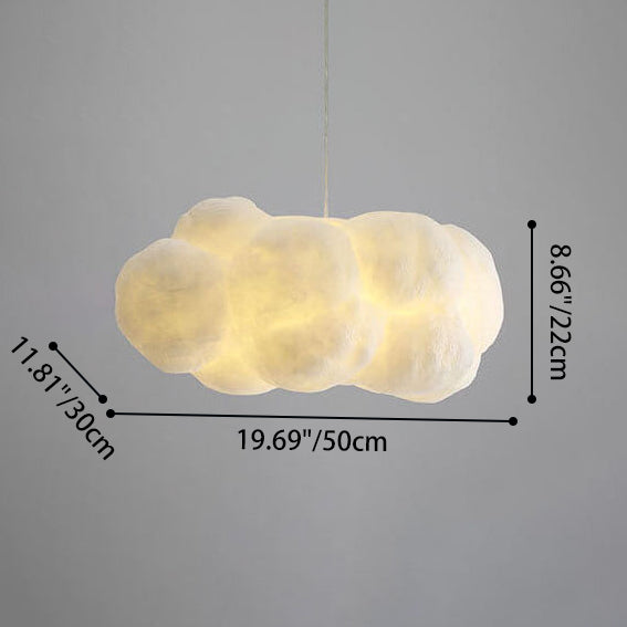 Schwebende Wolke 1-Licht LED Pendelleuchte 