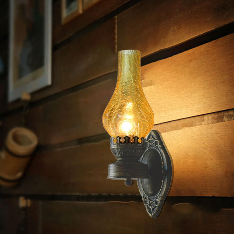 Retro Kerosin 1-Licht Wandleuchte Lampen 