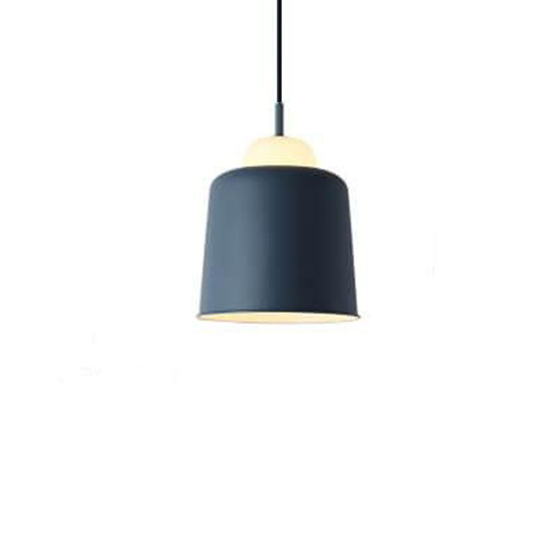 Nordic Creative Macaron Aluminum 1-Light Dome Pendant Light
