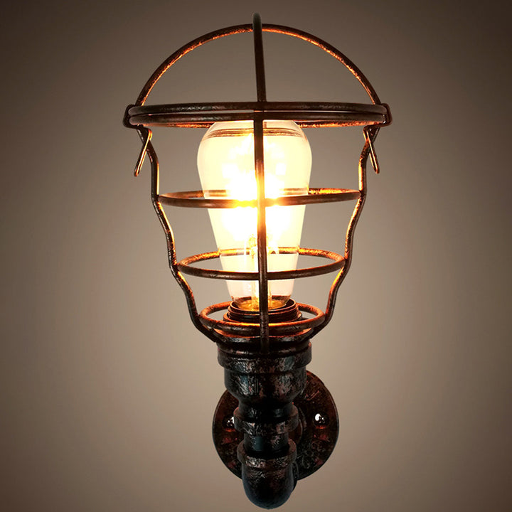 Lampe murale 1 lumière en tuyau d&