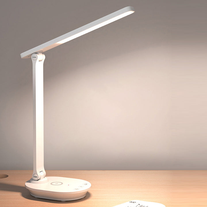 モダンなダブル折りたたみ式アイケア ワイヤレス充電式LEDデスクランプ