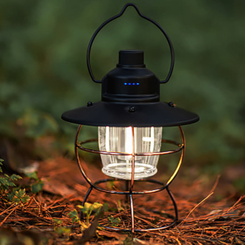 Outdoor Vintage Camping Light Horse Light Wiederaufladbare tragbare Campingleuchte