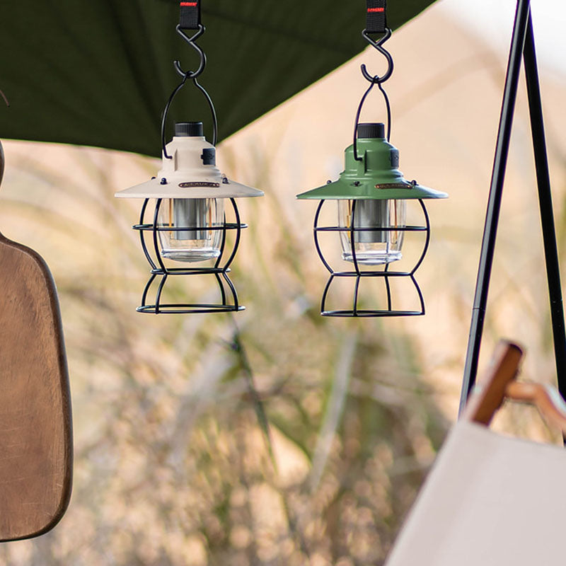 Outdoor Vintage Camping Light Horse Light Wiederaufladbare tragbare Campingleuchte