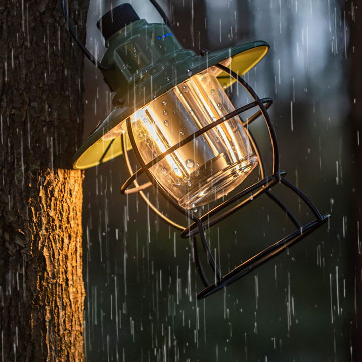 Outdoor Vintage Camping Light Horse Light Wiederaufladbare tragbare Campingleuchte