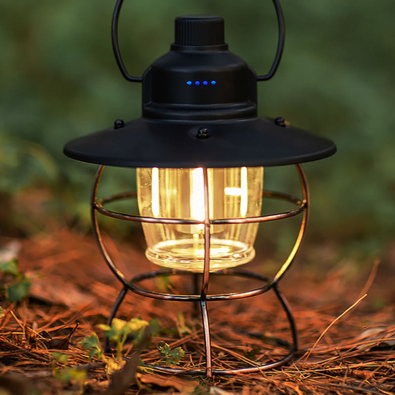 Outdoor Vintage Camping Light Horse Light Wiederaufladbare tragbare Campingleuchte