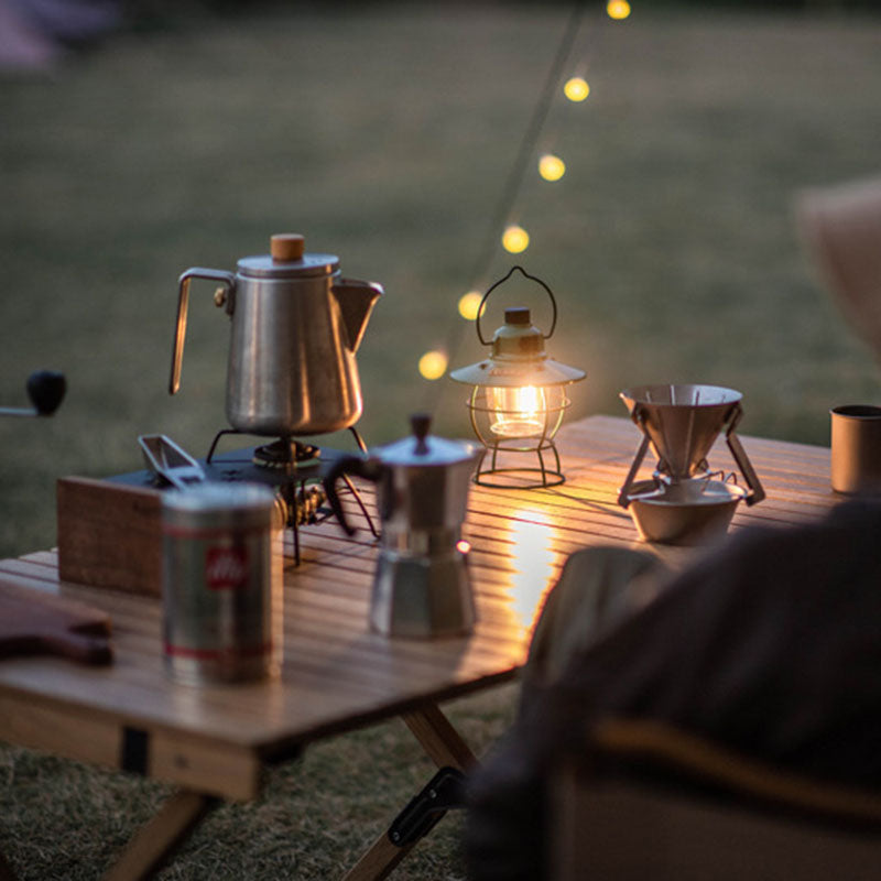 Outdoor Vintage Camping Light Horse Light Wiederaufladbare tragbare Campingleuchte