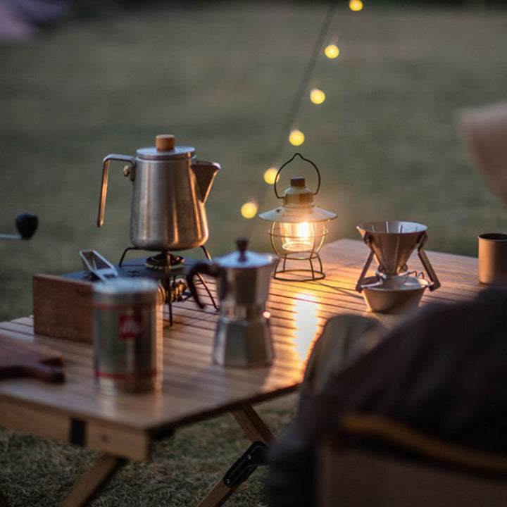 Outdoor Vintage Camping Light Horse Light Wiederaufladbare tragbare Campingleuchte