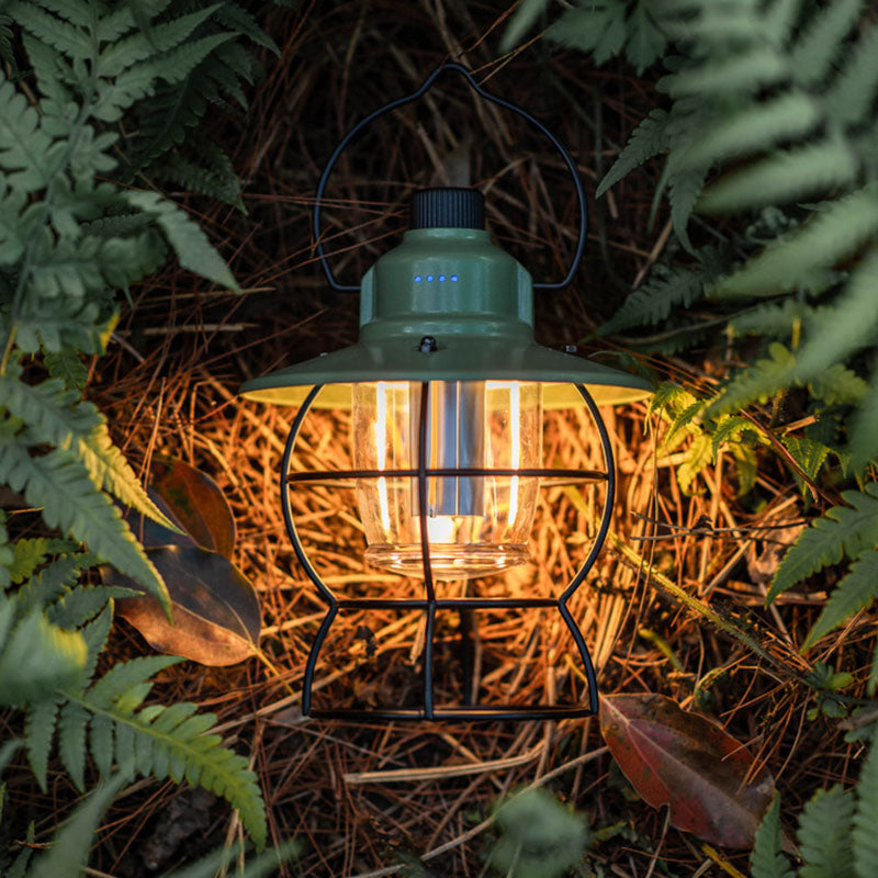 Outdoor Vintage Camping Light Horse Light Wiederaufladbare tragbare Campingleuchte