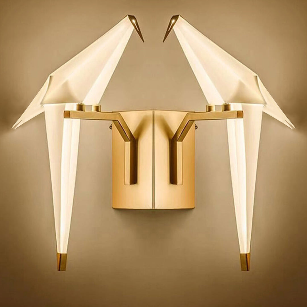 Lampe murale LED Modern Creative Thousand Paper Cranes 