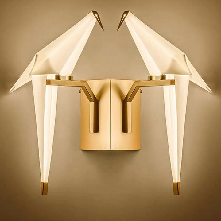 Lampe murale LED Modern Creative Thousand Paper Cranes 