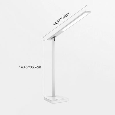 Moderne, einfache, faltbare, kabellose, wiederaufladbare LED-Touch-Schreibtischlampe für die Augenpflege