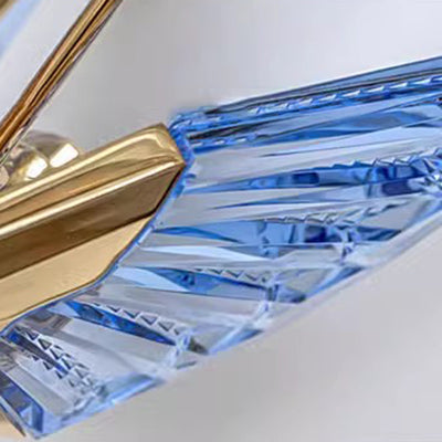 Moderna lámpara colgante LED de lujo acrílico con forma de cisne 