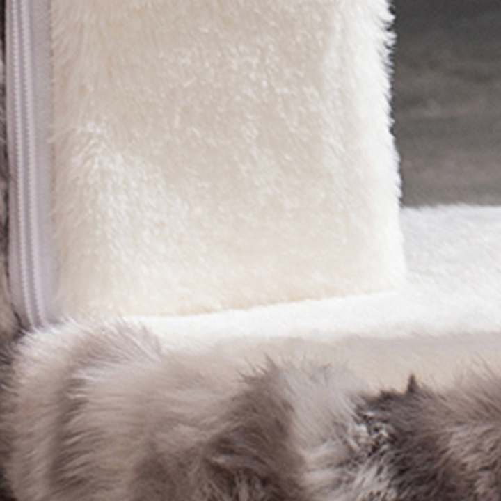 Modern Minimalist Cylindrical Velvet Latex Anti-Slip Dotted Fabric Cat Bed &amp; Dog Bed For Bedroom