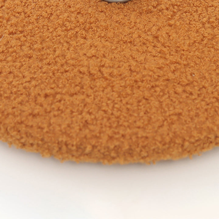 Moderner kreativer zylindrisch-kugelförmiger Katzenkratzbaum aus Hanfseil, Samt, Stahl und MDF mit Spielball für das Wohnzimmer 
