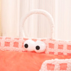 Cama rectangular para gatos de partículas de gel de terciopelo cristal Moon Velvet creativa contemporánea para sala de estar y dormitorio 