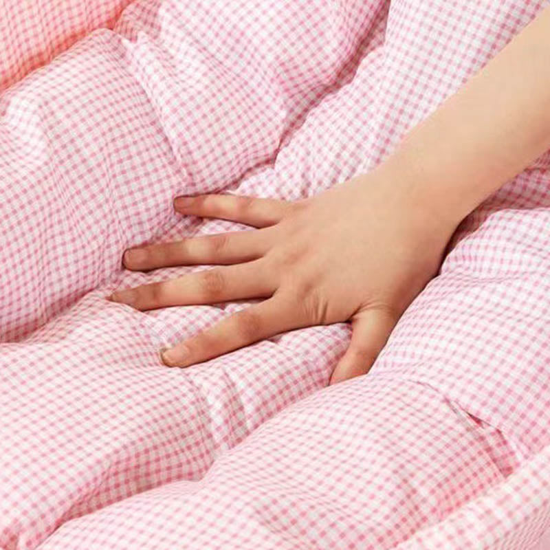 Modernes minimalistisches ovales Katzenbett aus Polyester und Schwamm für Wohnzimmer &amp; Schlafzimmer 