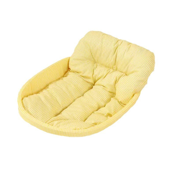 Modernes minimalistisches ovales Katzenbett aus Polyester und Schwamm für Wohnzimmer &amp; Schlafzimmer 