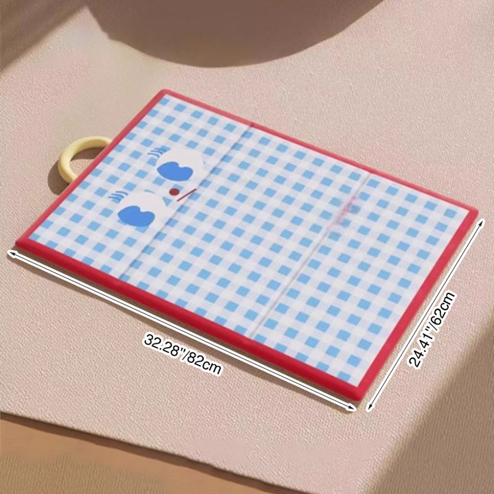 Moderne kreative wasserdichte rechteckige faltbare Hundebett aus Tech-Stoff und PP-Baumwolle im Cartoon-Design für Wohnzimmer &amp; Schlafzimmer 