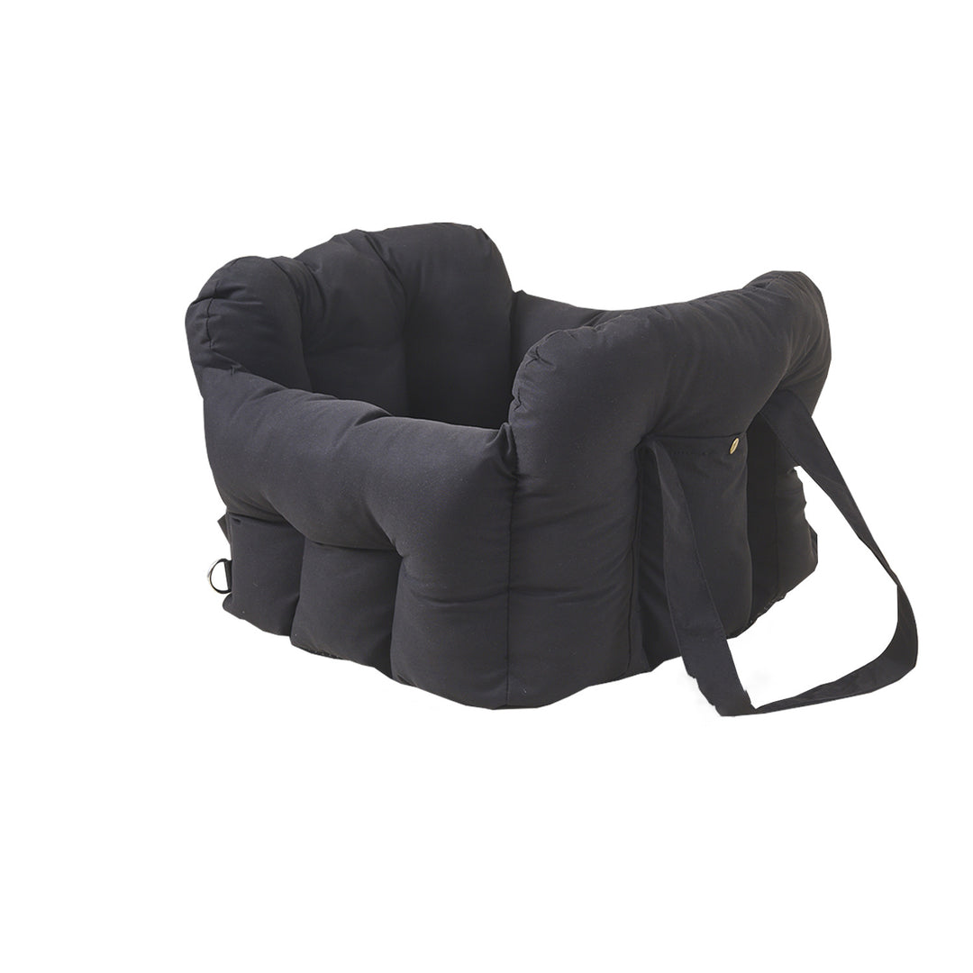 Modern Minimalist Cool Silk Cotton PP Cotton Rectangular Portable Car Dog Bed For Outdoor &amp; Home