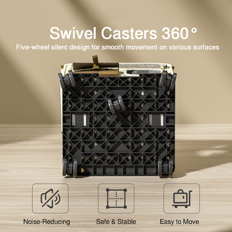 Modern Minimalist Canvas PP Rectangular Movable Removable Cat Travel Carrier Cat Bed For Outdoor