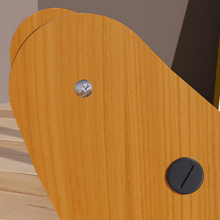 Contemporary Creative MDF Corrugated Paper Moon-shaped Cat Scratching Board For Living Room