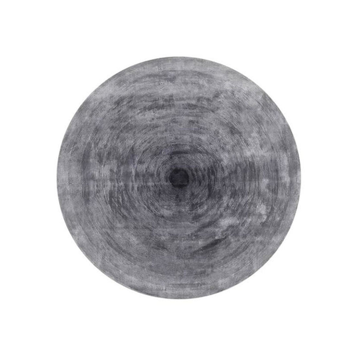 Tapis antidérapant pour salon en tissu plastique à pois en fibre de polyester ronde japonaise traditionnelle, imprimé en dégradé 
