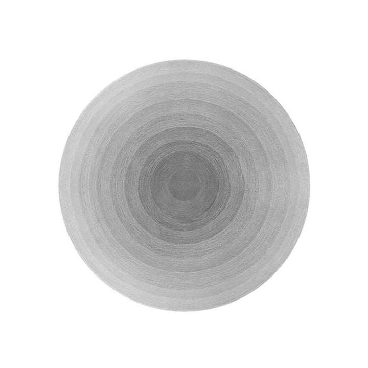 Tapis antidérapant pour salon en tissu plastique à pois en fibre de polyester ronde japonaise traditionnelle, imprimé en dégradé 