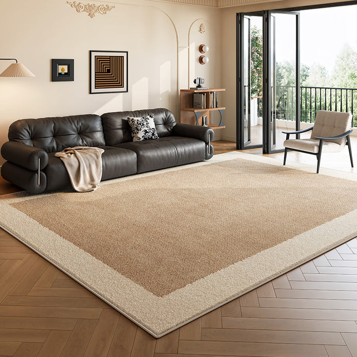 Traditional Vintage Rectangular Polyester Fiber Cotton Non-Slip Printed Rug For Living Room