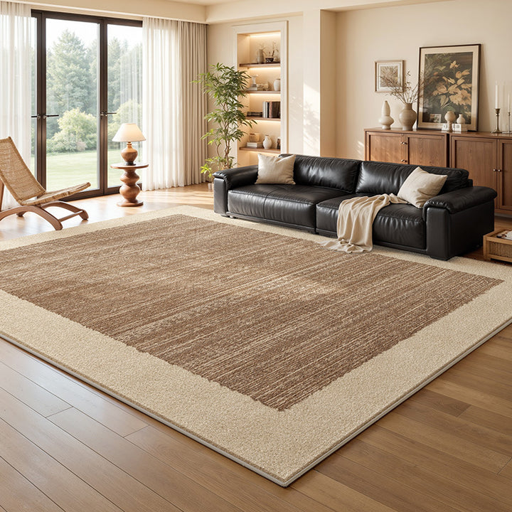 Traditional Vintage Rectangular Polyester Fiber Cotton Non-Slip Printed Rug For Living Room