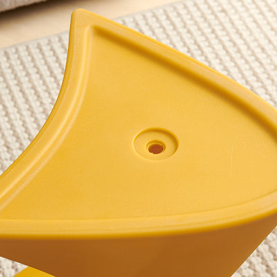 Modern Minimalist PE Cylinder Side Table 1-Tier For Living Room